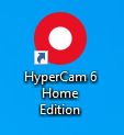 HyperCam スタートボタン