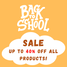 Back to Shoool Sale 2025