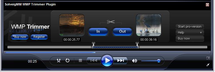 Click to view SolveigMM WMP Trimmer Plugin 2.1.1111.8 screenshot