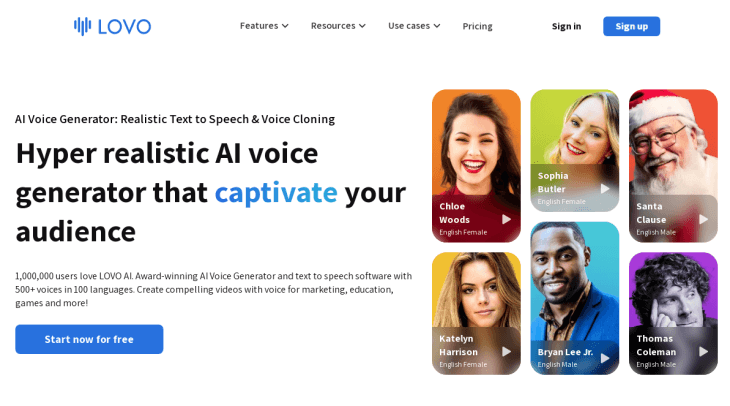 AI Voice Generators Review by SolveigMM: LOVO.AI