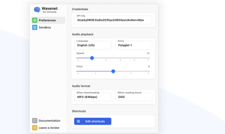 AI Voice Generators Review by SolveigMM: Google Wavenet