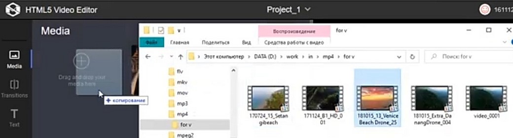required video files