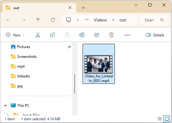 How to shorten video for LinkedIn - Picture 9
