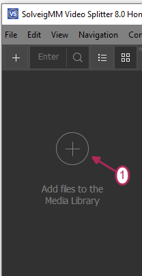 Open media file