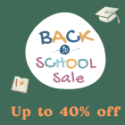 Back to school 2026 sale
