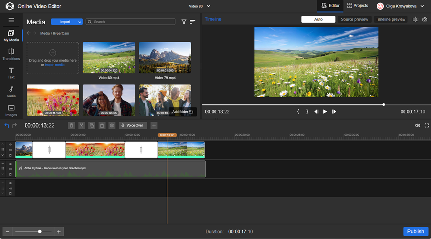 Online Video Editor